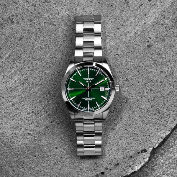 Tissot T-Classic Gentleman Powermatic 80 Silicium 40mm Bracelet | T1274071109101
