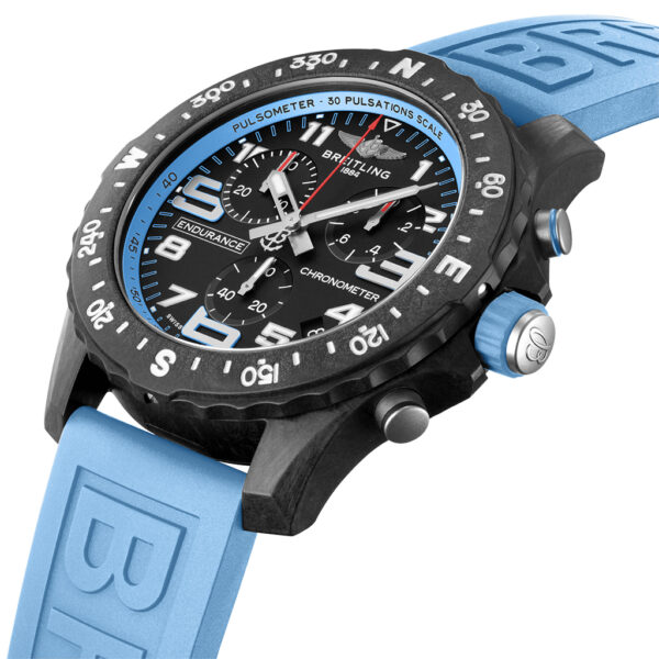 Breitling Endurance Pro SuperQuartz™ Breitlight® 44mm Blue Rubber Strap | X82310281B1S1