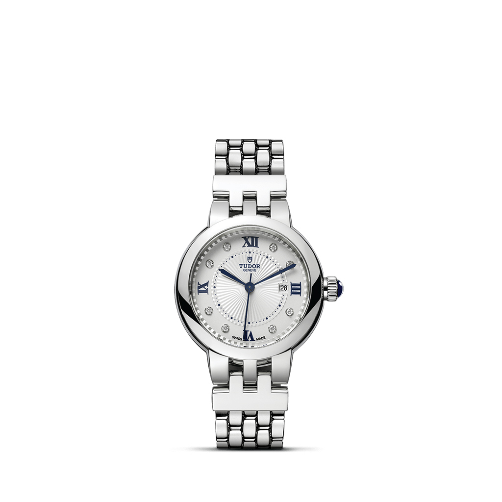 Tudor Clair de Rose Opaline Dial 30mm Steel Bracelet