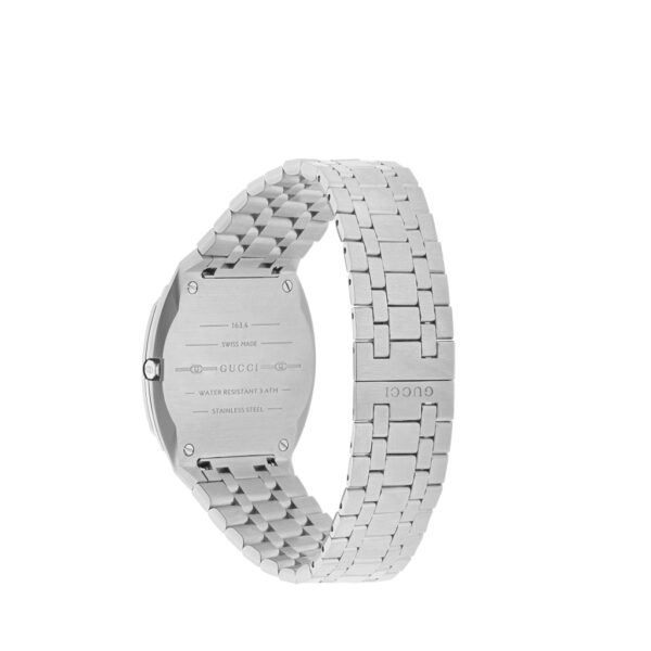 Gucci 25H 34mm Quartz Steel Case & Bracelet | YA163402