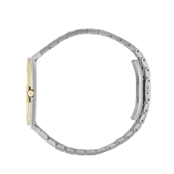 Gucci 25H 38mm Quartz 18K Yellow Gold Plated Case & Steel Bracelet | YA163405