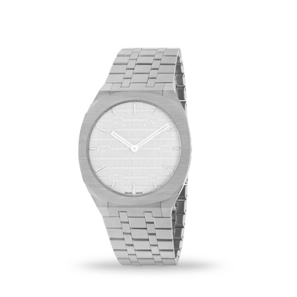 Gucci 25H 38mm Quartz Steel Case & Bracelet | YA163407