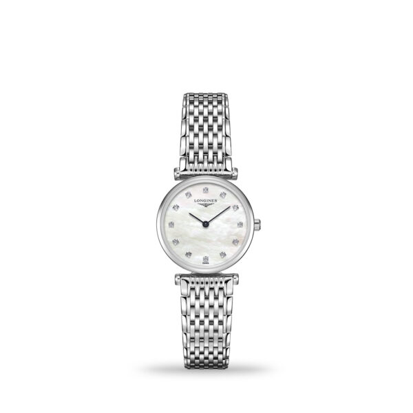 La Grande Classique De Longines White Mother-of-Pearl 24mm Bracelet | L4.209.4.87.6