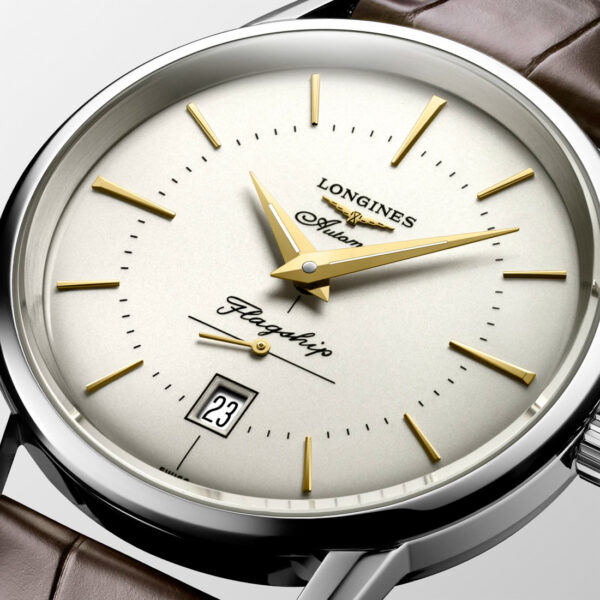 Longines Flagship Heritage 38mm Automatic Leather Strap | L4.795.4.78.2