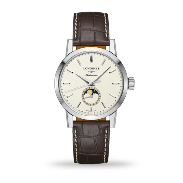 automatic longines watch front side