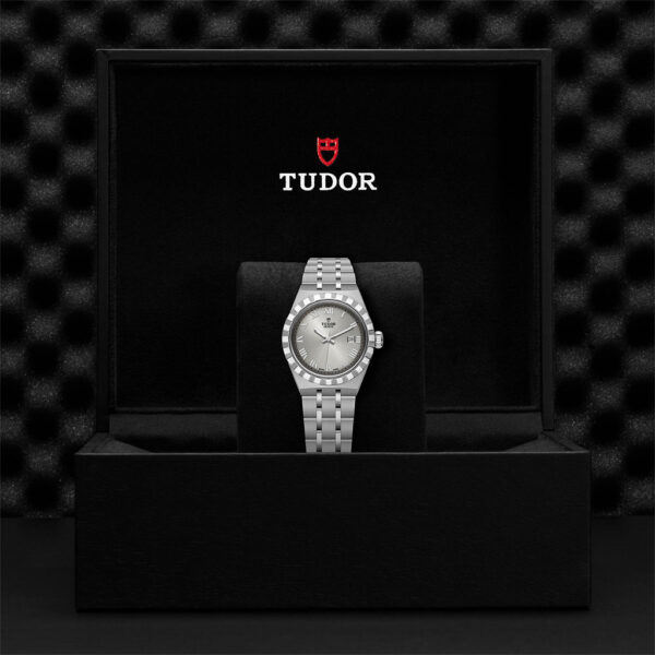 Tudor Royal Automatic Silver Sunray Dial 28mm Bracelet | M28300-0001