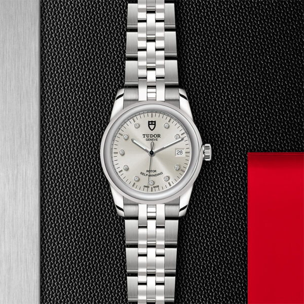 Tudor Glamour Date 36mm Silver Dial Bracelet | M55000-0006