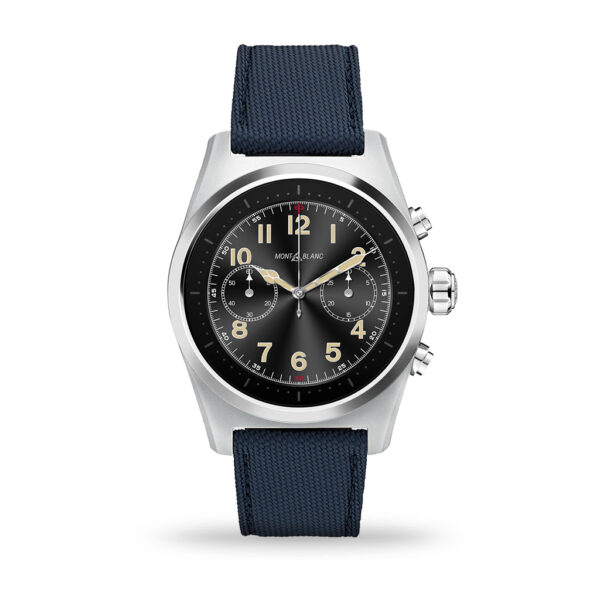 Montblanc Summit Lite Smartwatch 43mm Grey with Fabric Strap | MB128411