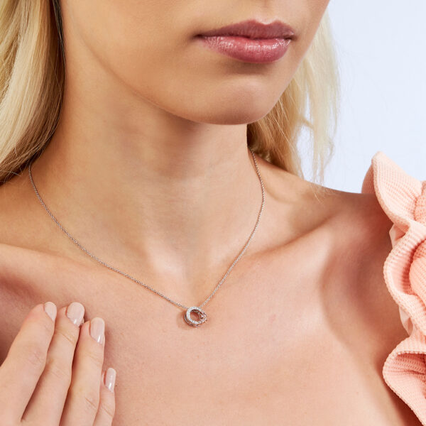 White & Argyle Pink Diamond Blush Cora Pendant | BPP-RDCNB0701