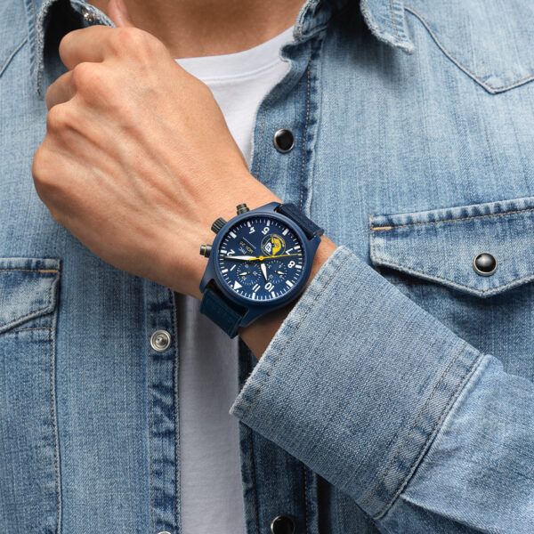 IWC Pilot's Watch Chronograph 44mm “Blue Angels®” Edition Rubber Strap | IW389109