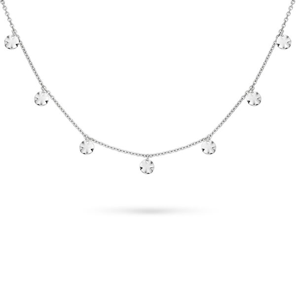 women's silver necklace