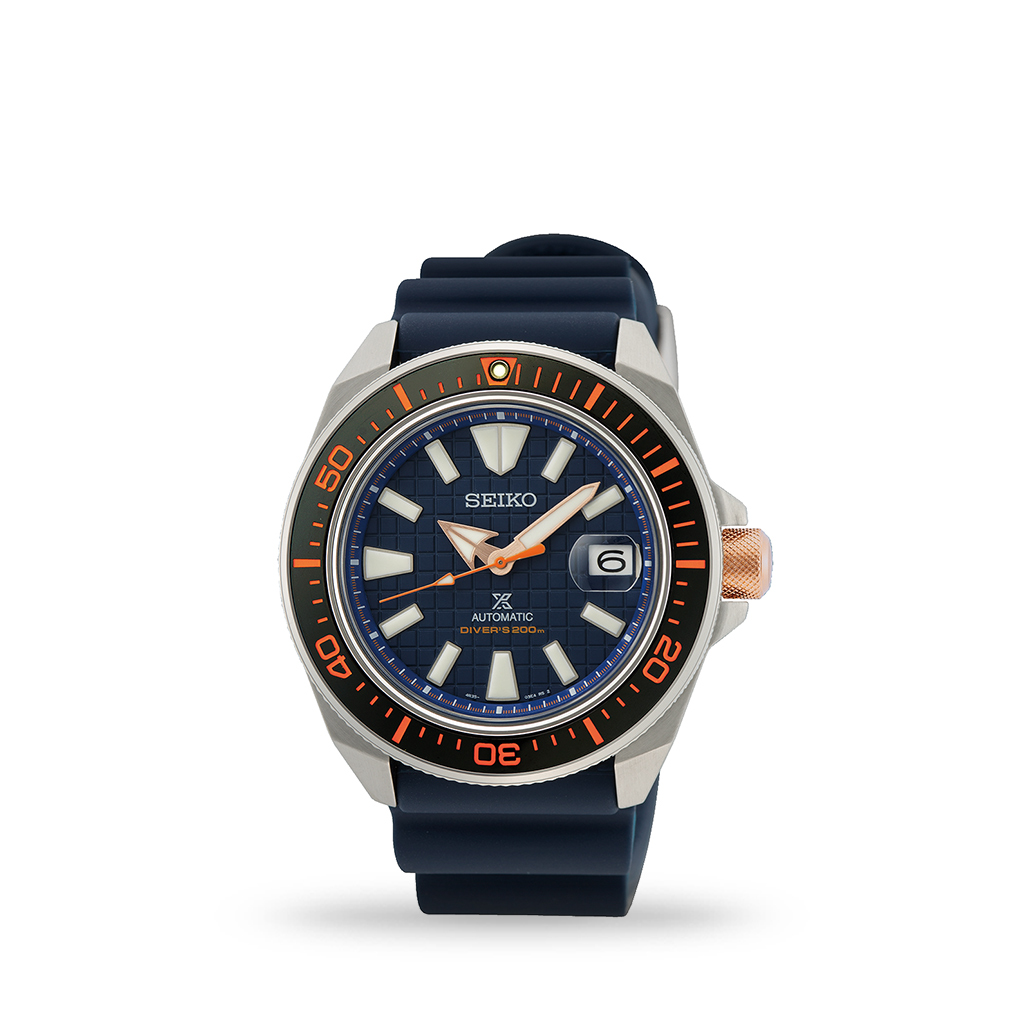 Seiko Prospex Automatic 43mm Blue Dial Rubber Strap