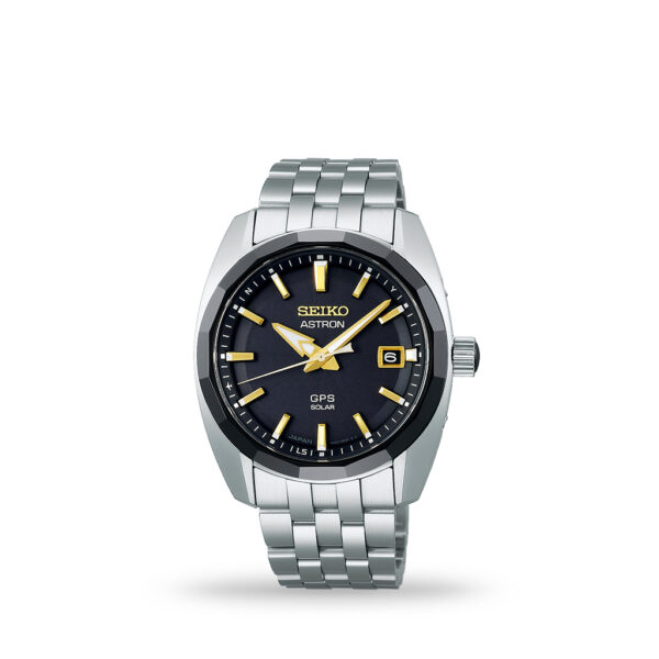 Seiko Astron Solar 39mm Black Dial Bracelet SSJ011J