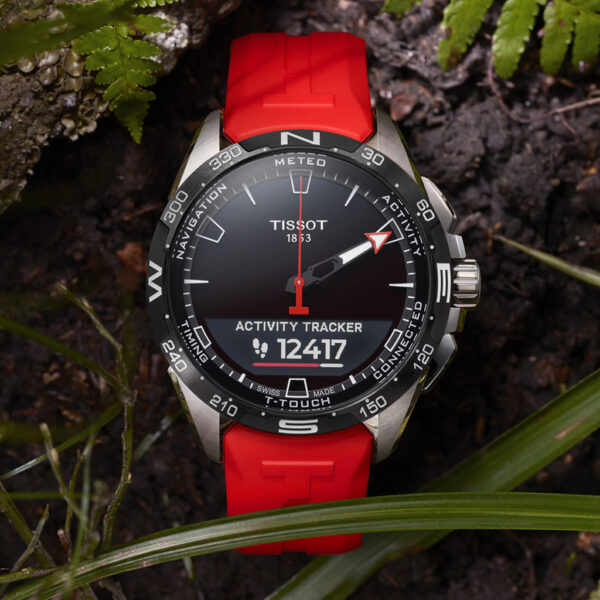 tissot watch in nature