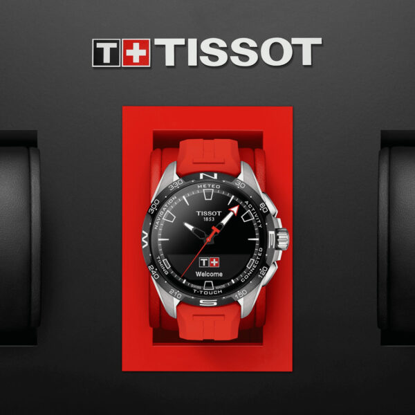 red strap tissot watch