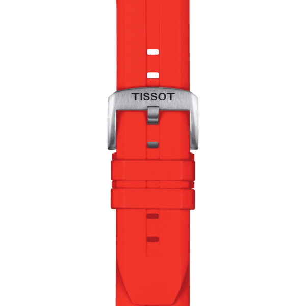 red tissot watch strap
