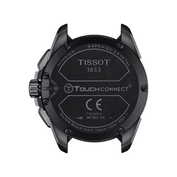 Tissot T-Touch Connect Solar 47mm Titanium Black Rubber Strap | T121.420.47.051.03
