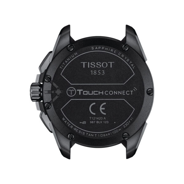 Tissot T-Touch Connect Solar 47mm Titanium Black Rubber Strap | T121.420.47.051.04