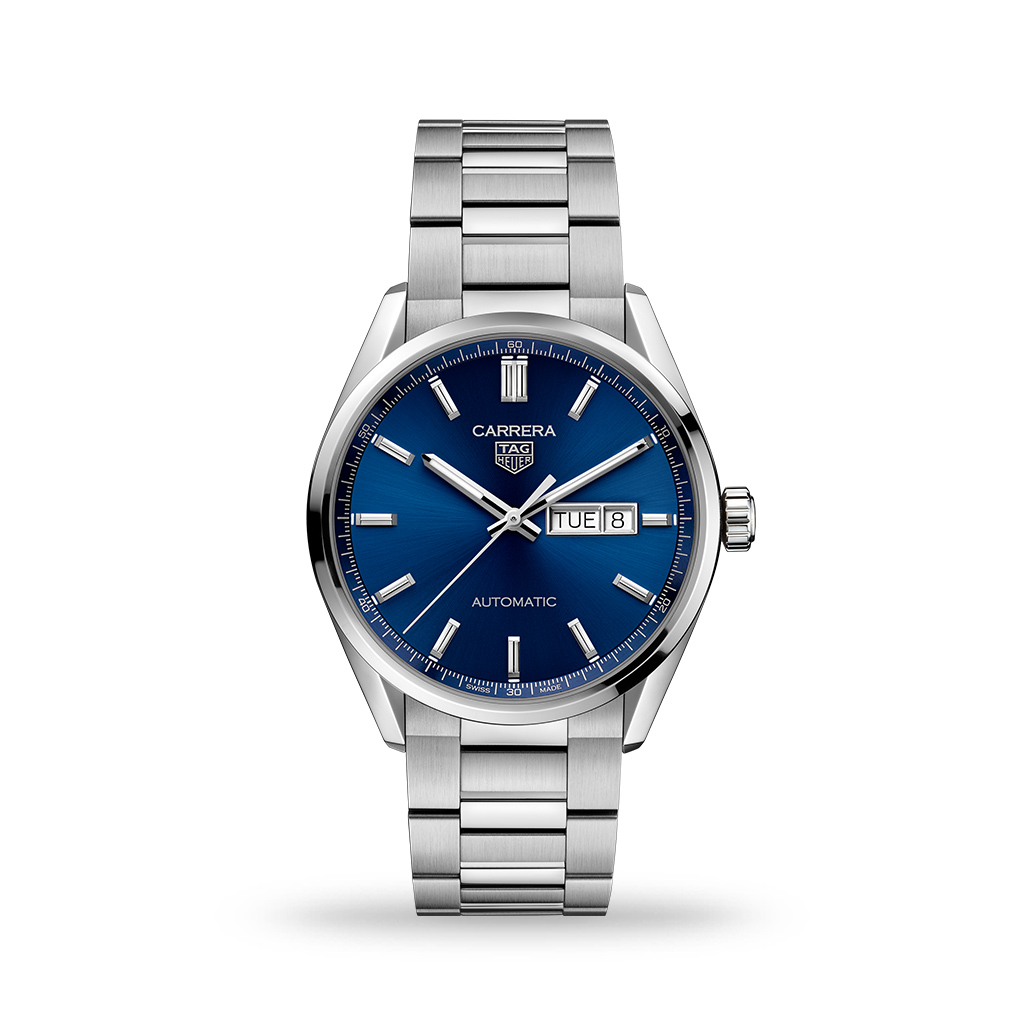 TAG Heuer Carrera Automatic Blue Dial 41mm Bracelet