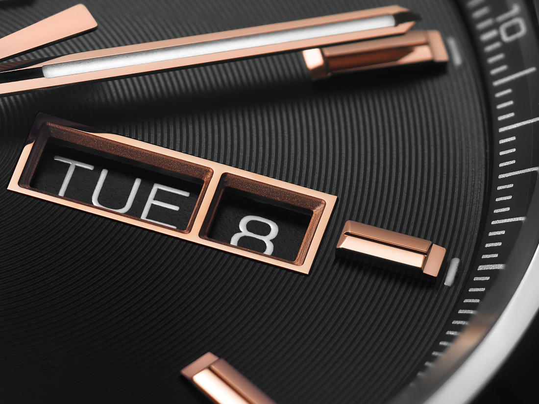 TAG Heuer Carrera Automatic Black Rose Gold Dial 41mm Bracelet WBN2013.BA0640