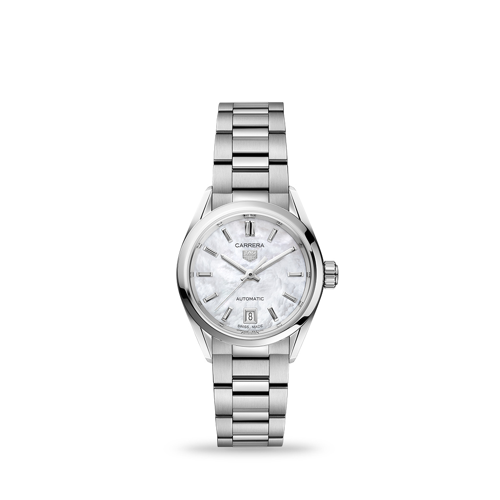 TAG Heuer Carrera Automatic White mother-of-pearl 29mm Bracelet