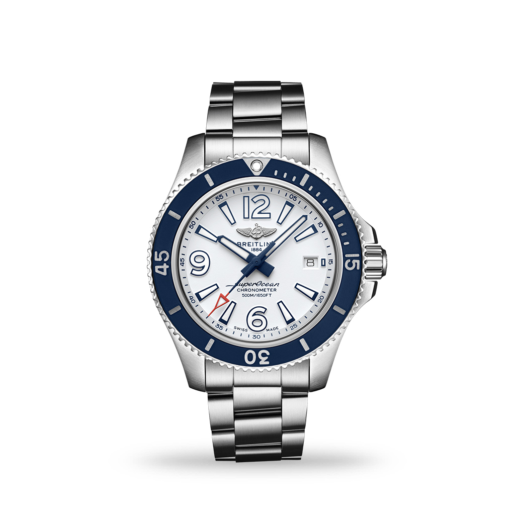 Breitling Superocean Automatic 42mm White Dial Bracelet