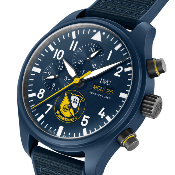 IWC Pilot's Watch Chronograph 44mm “Blue Angels®” Edition Rubber Strap | IW389109