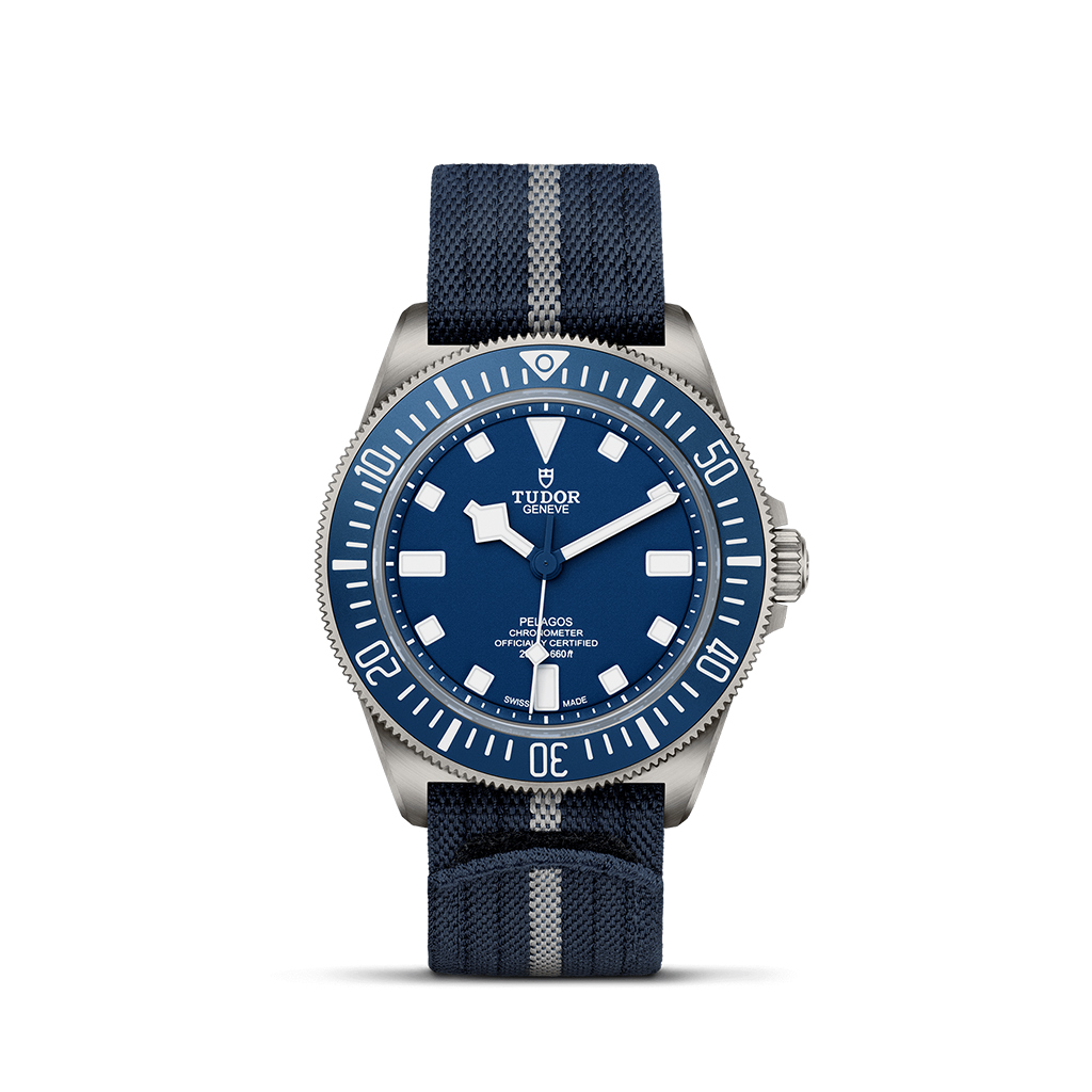 Tudor Pelagos FXD Automatic Blue Dial Titanium 42mm Strap