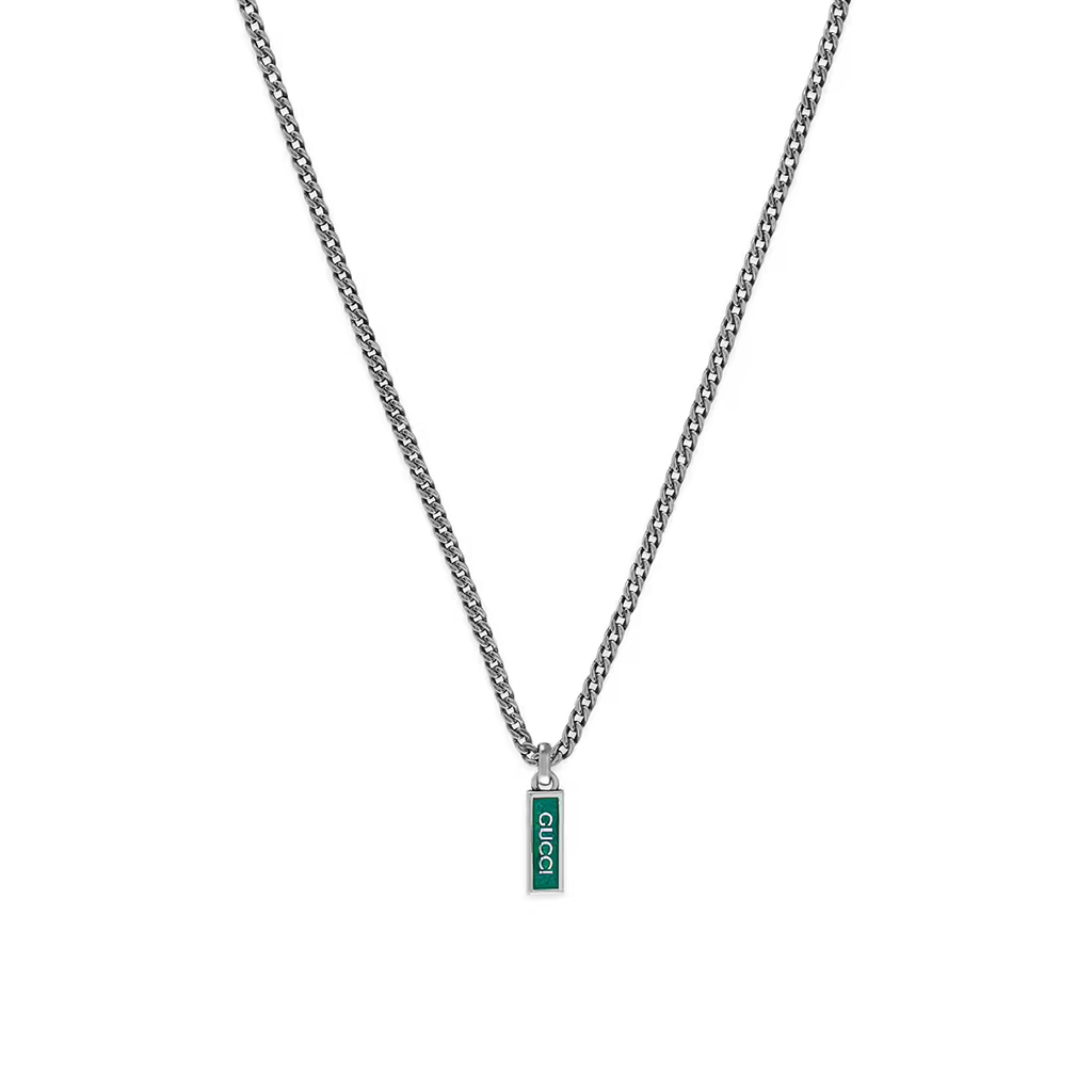 Gucci Necklace with Enamel Pendant