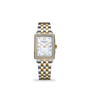 Raymond Weil Toccata Quartz Mother-of-Pearl Diamond Dial 23mm Two-tone Bracelet 5925-sps-00995