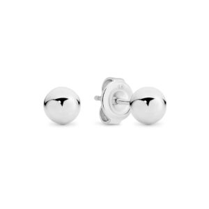 Leyla Rose Silver Small Ball Aphrodite Stud Earrings LRG-ES15