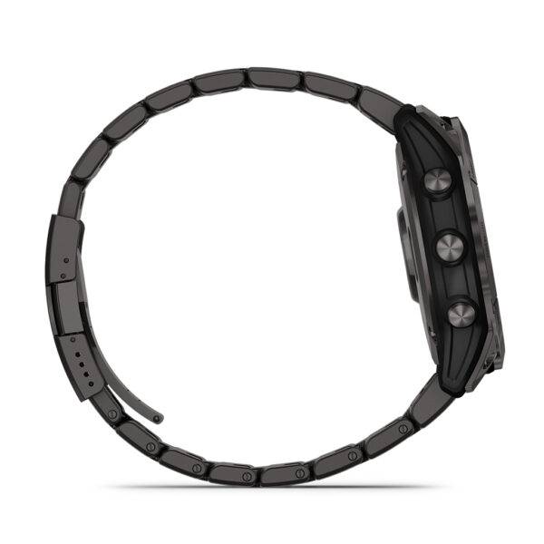 Garmin Fenix® 7X Sapphire Solar 51mm Carbon Gray Titanium Bracelet 010-02541-28