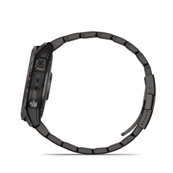 Garmin Fenix® 7X Sapphire Solar 51mm Carbon Gray Titanium Bracelet 010-02541-28