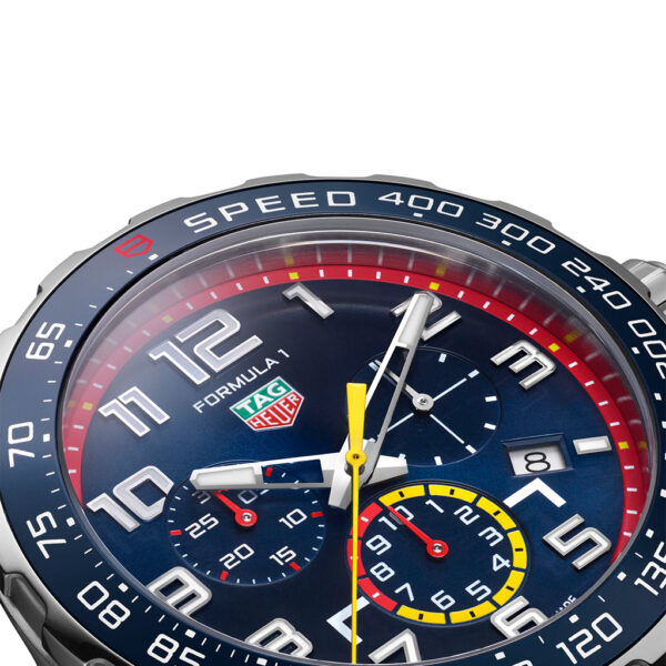 TAG Heuer Formula 1 Red Bull Quartz Blue Dial 43mm Rubber Strap CAZ101AL.FT8052