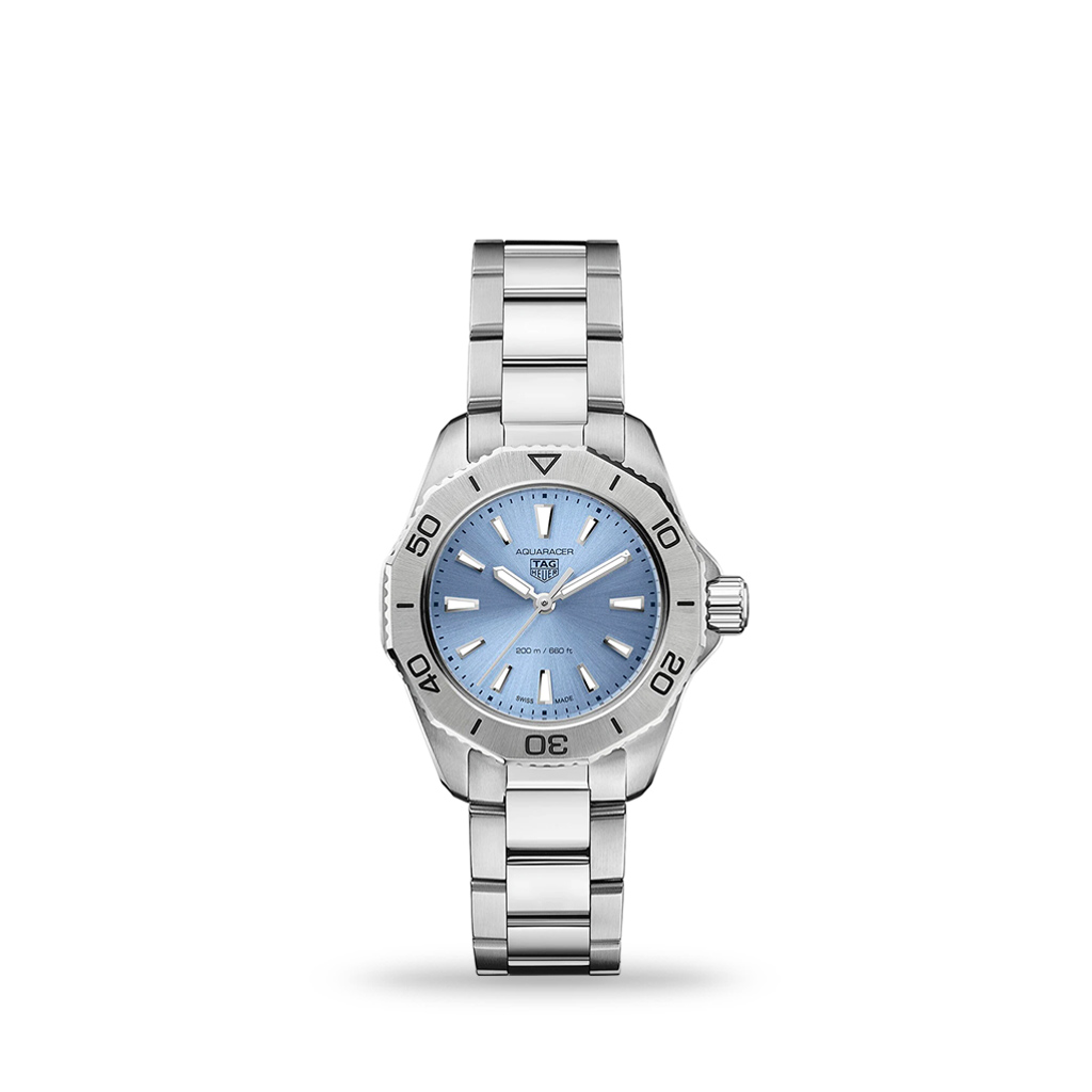 TAG Heuer Aquaracer Professional 200 30mm Quartz Blue Dial Bracelet