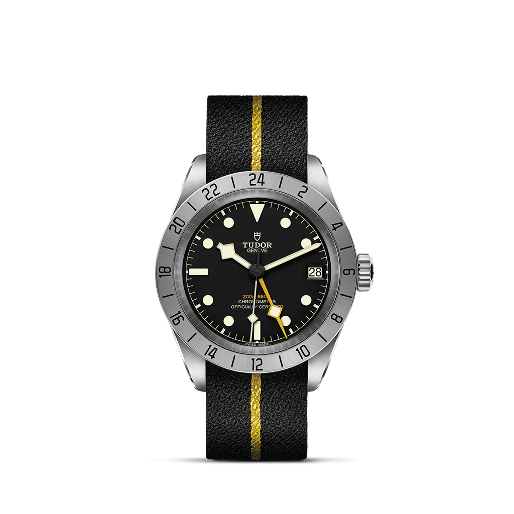 Tudor Black Bay Pro 39mm Black Dial Fabric Strap