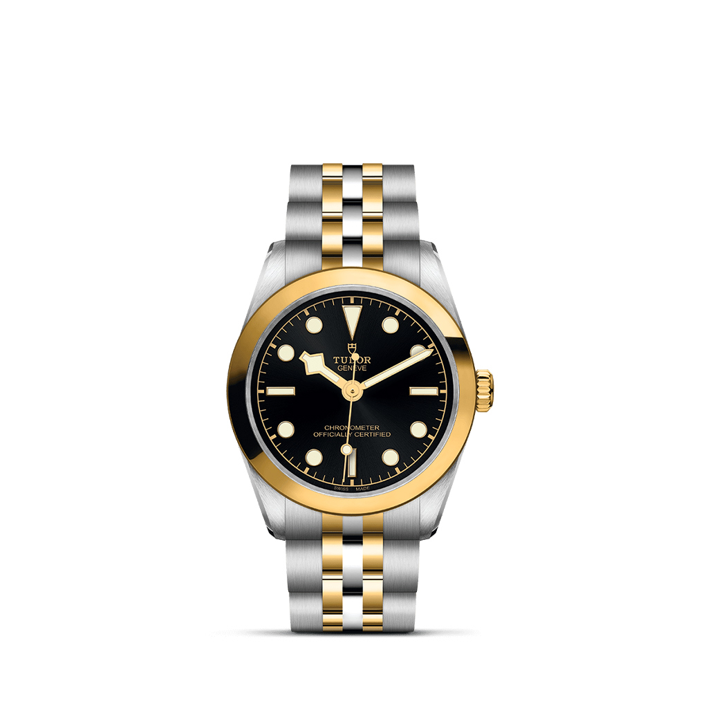 Tudor Black Bay 31mm Black Dial Steel &#038; Gold Bracelet