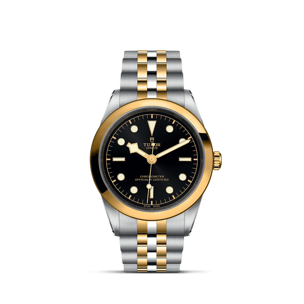 Tudor Black Bay 41mm Black Dial Steel &#038; Gold Bracelet