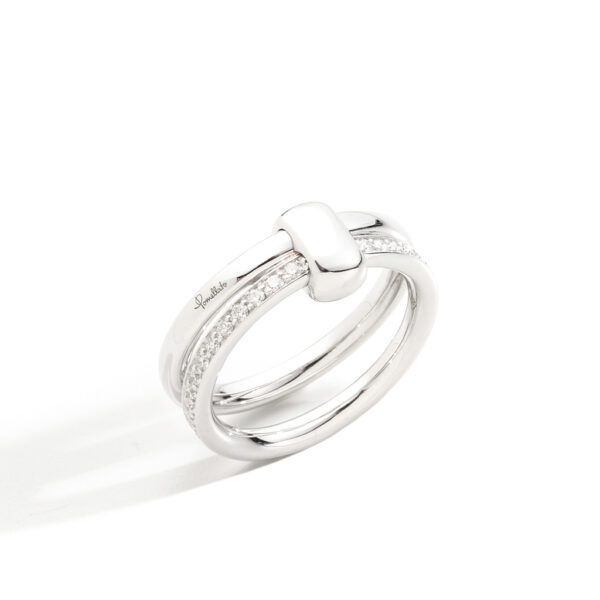 Pomellato Iconica Diamond ring. Model# PAC0100_O2WHR_DB000