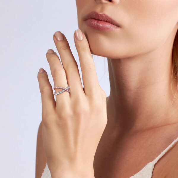 Kimberley White & Argyle Pink Diamond Kira Ring PKD-RDMMB4015