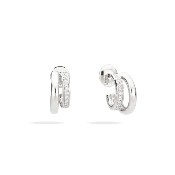 Pomellato Iconica Diamond Earrings #POB8111_O2WHR_DB000