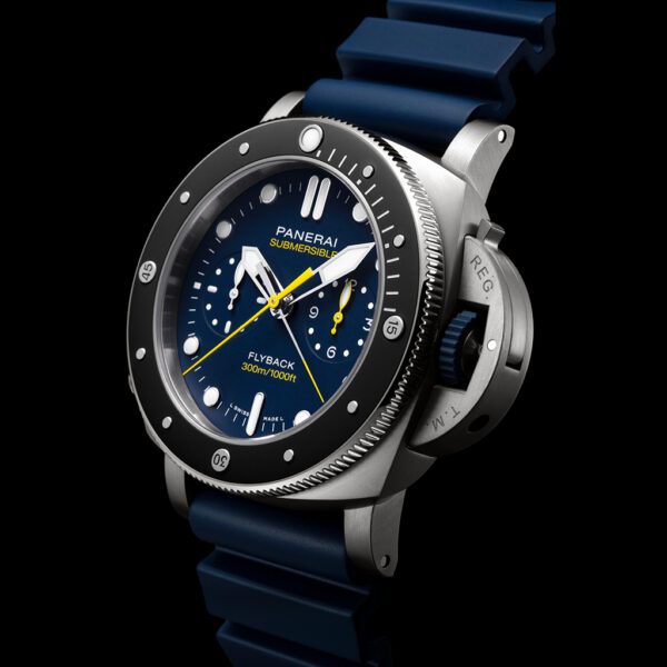 Panerai Submersible Chrono Mike Horn Edition 47mm Rubber Strap PAM01291