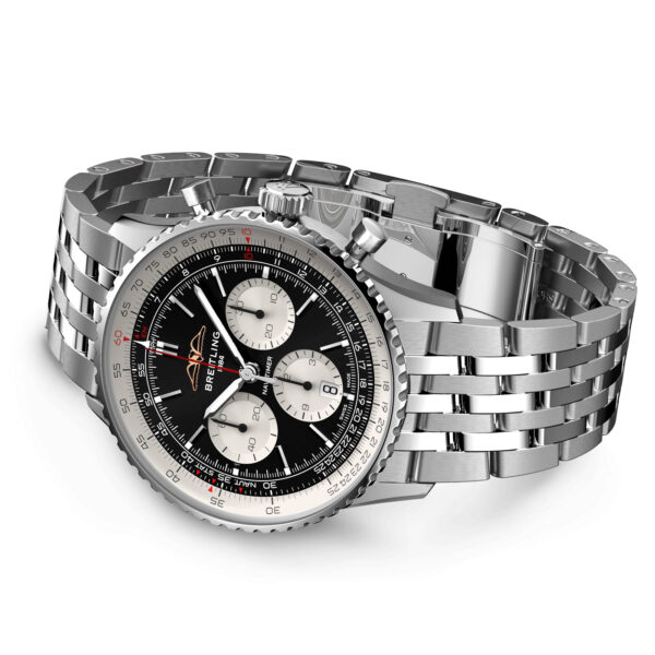 Breitling Navitimer B01 Chronograph 43mm Black Dial Bracelet | AB0138211B1A1