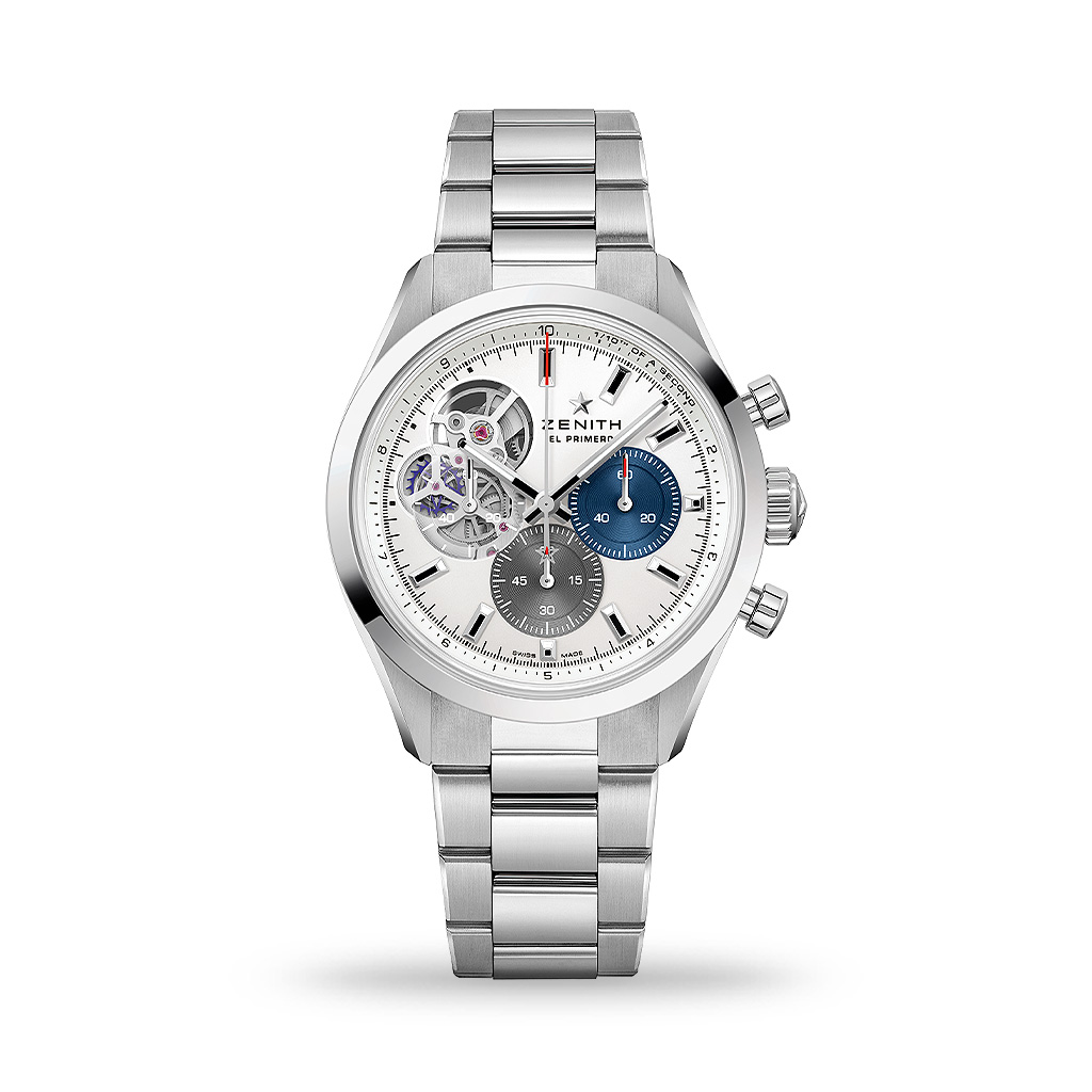 Zenith Chronomaster Open 39mm Silver Dial Bracelet