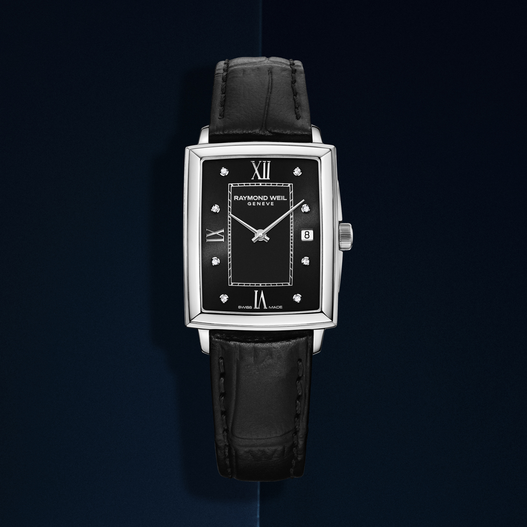 Raymond weil hotsell toccata leather strap
