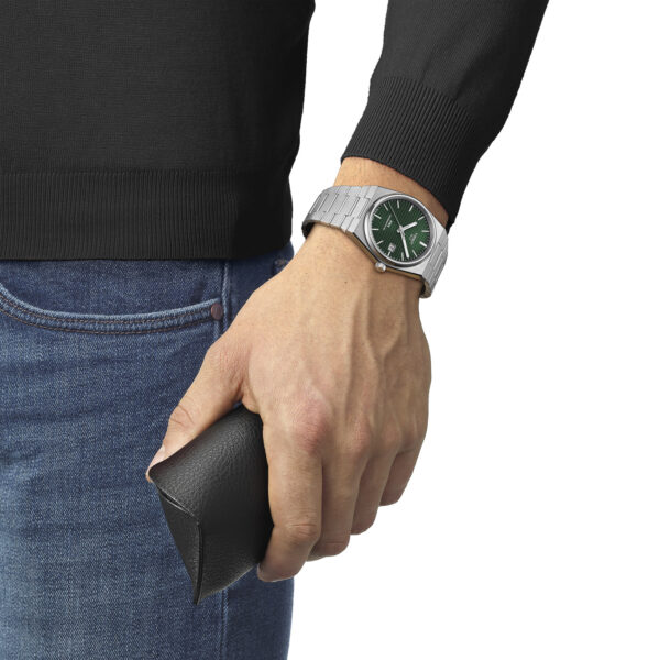 Tissot PRX Powermatic 80 40mm Green Dial Bracelet | T1374071109100