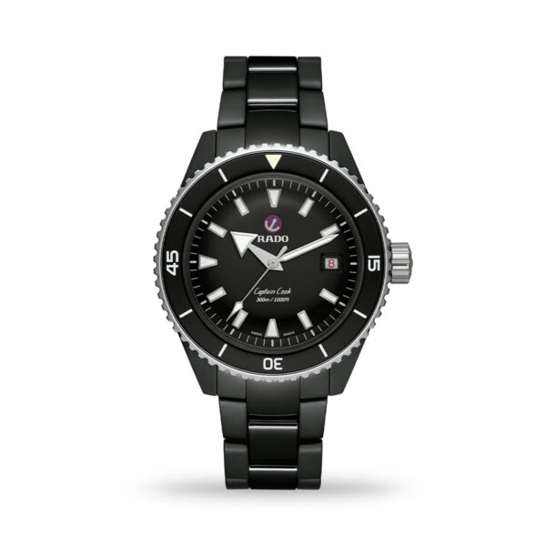 Rado Captain Cook High-Tech Ceramic Diver Automatic 43mm Black Ceramic Bracelet | R32129152