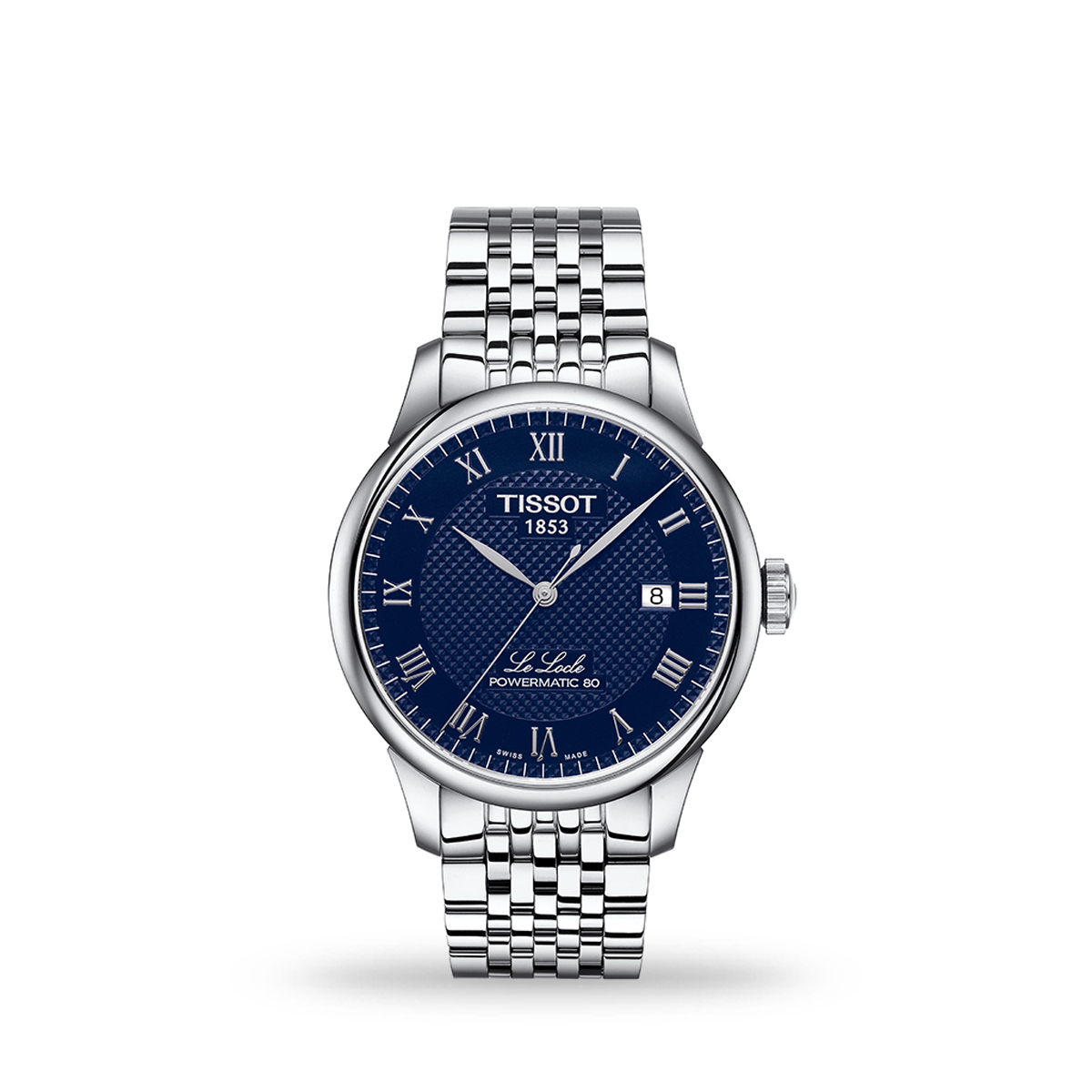 Tissot Le Locle Powermatic 80 40mm Blue Dial Bracelet