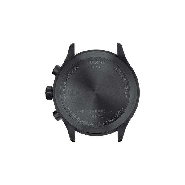 Tissot T-Sport Chrono XL Vintage 45mm Black Dial Leather Strap | T116.617.36.052.02