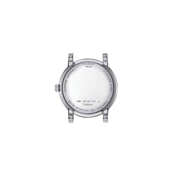 Tissot Carson Premium Lady Moonphase 32mm Silver Dial Bracelet | T122.223.11.033.00